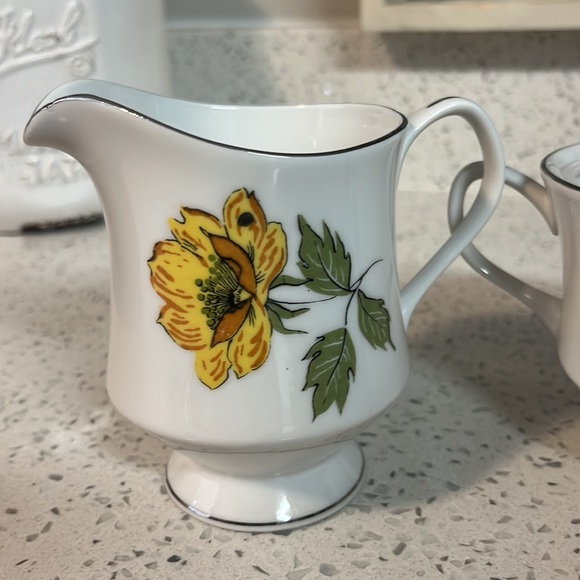 Japan tea set - cream and sugar dishes coffee - Picture 10 of 11